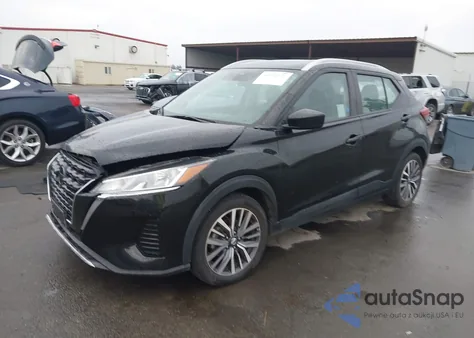 2021 Nissan Kicks Sv Xtronic Cvt z USA, uszkodzony, nr VIN 3N1CP5CV0ML533247